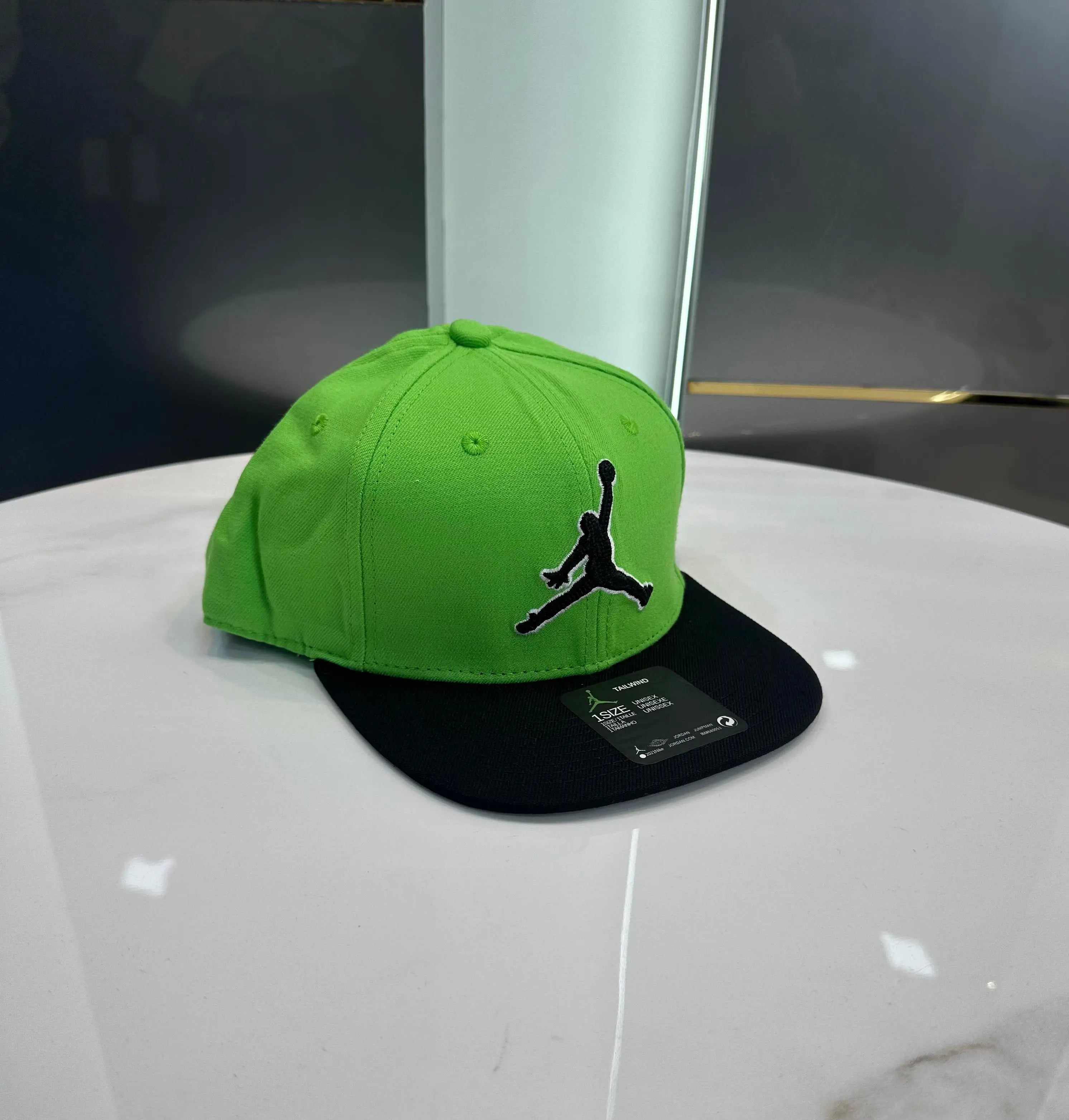 Jorda n Green Black Imported Cap