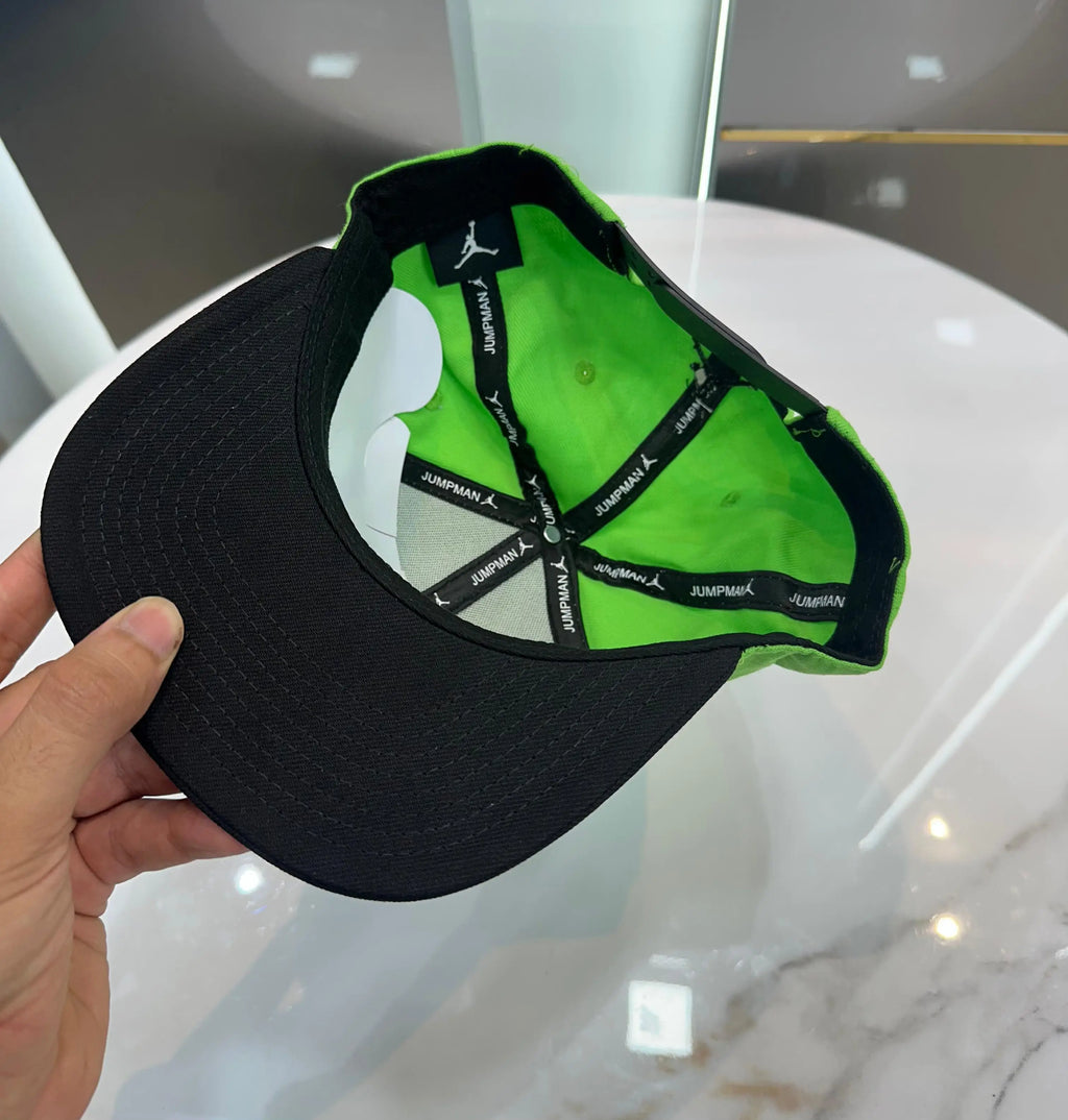 Jorda n Green Black Imported Cap