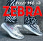 Adidas Yeezy 350 V2 Zebra Girls Semi UA 7A Quality  Full Accessories D-2025