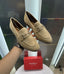 Salvatore Ferragamo Beige Premium Wooden Sole Formal Loafer