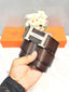 HERMES PREMIUM QUALITY IMPORTED LEATHER BELT WITH OG BOX H-409