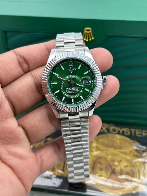 Rolex SkyDweller heavy shift moveme
