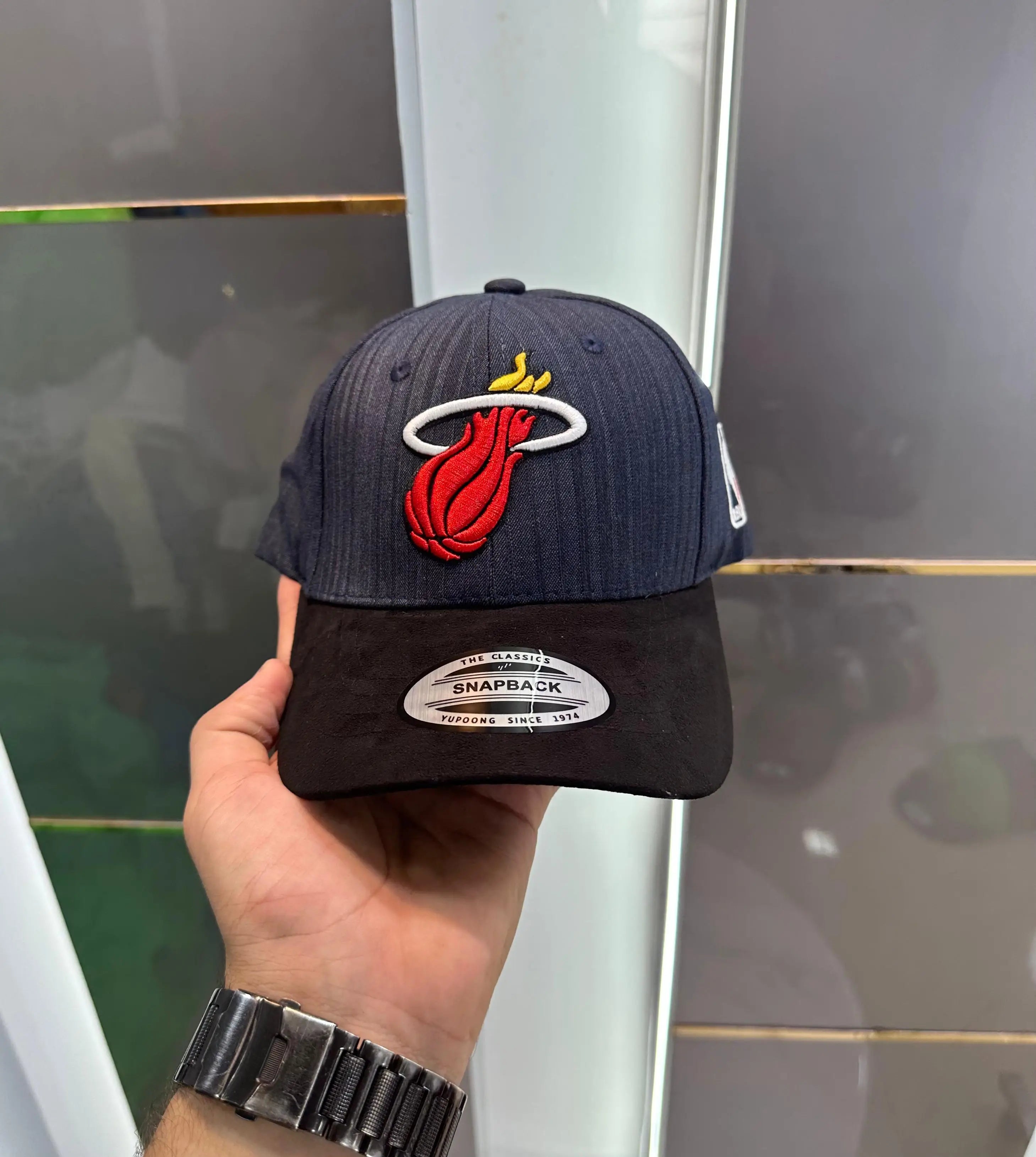 Cap NBA Blue Black Premium Imported Cap