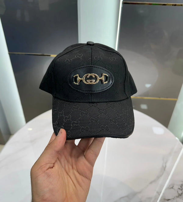 Gucc i Black Monogram 002 Premium Imported Cap