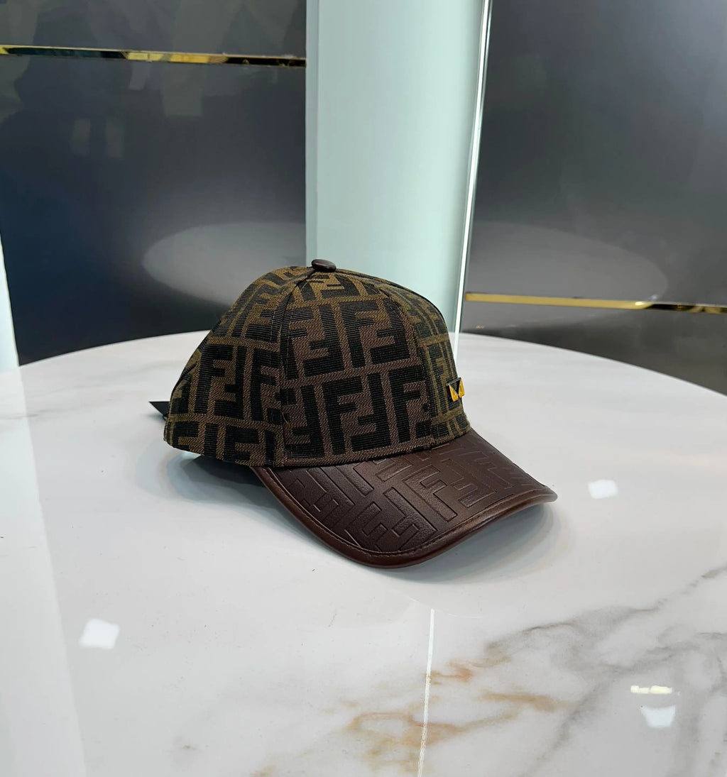 Cap Fend i Brown Monogram Premium Imported Cap