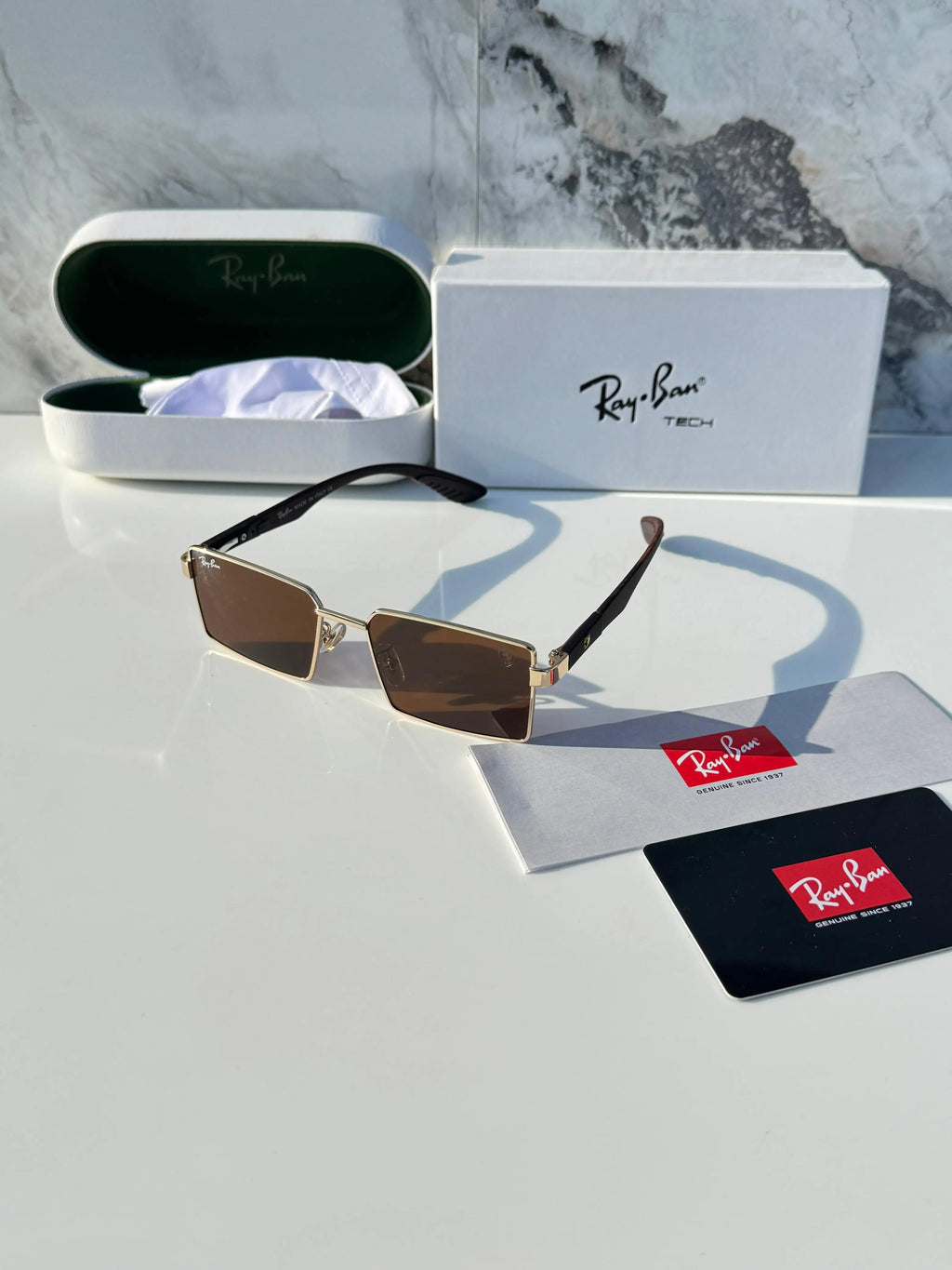 Rayban_83138_gold_brown