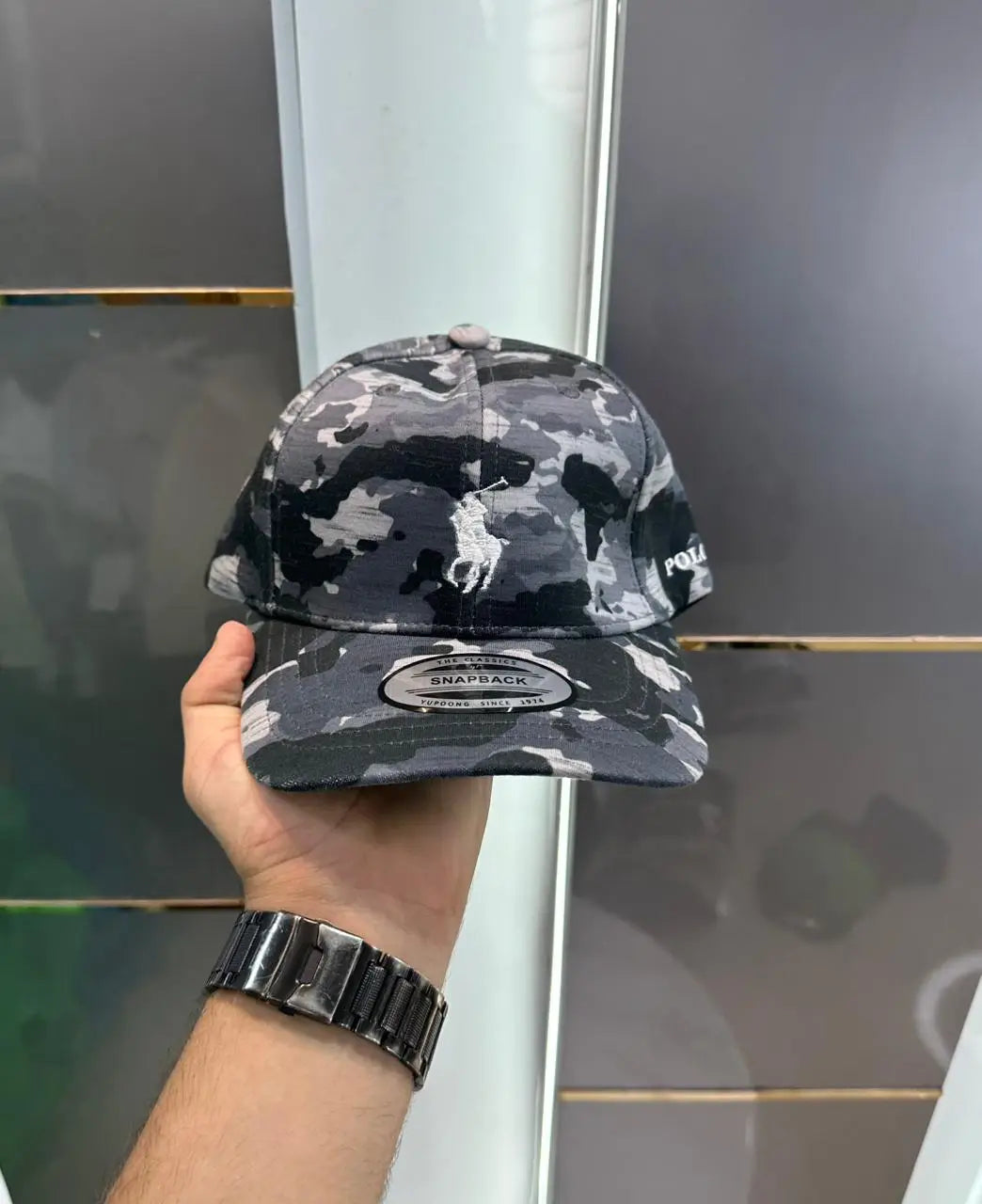 Ralph Laure n Military Grey Premium Imported Cap