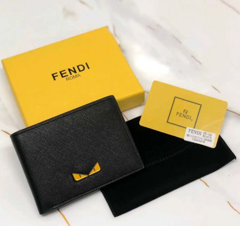 Fend i 002 Black Premium Wallet