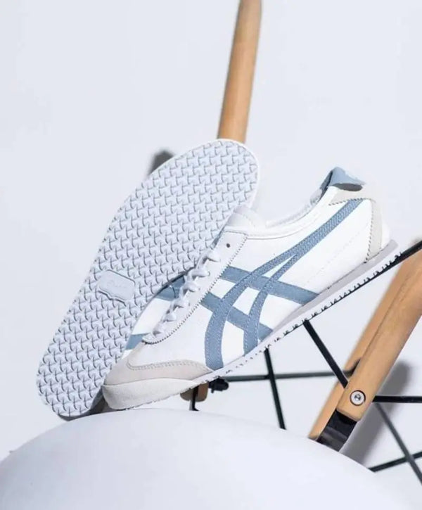 Onitsuk_a Tiger Mexico 66 White Blue Ice for Men  7A Premium Quality (D-1786)