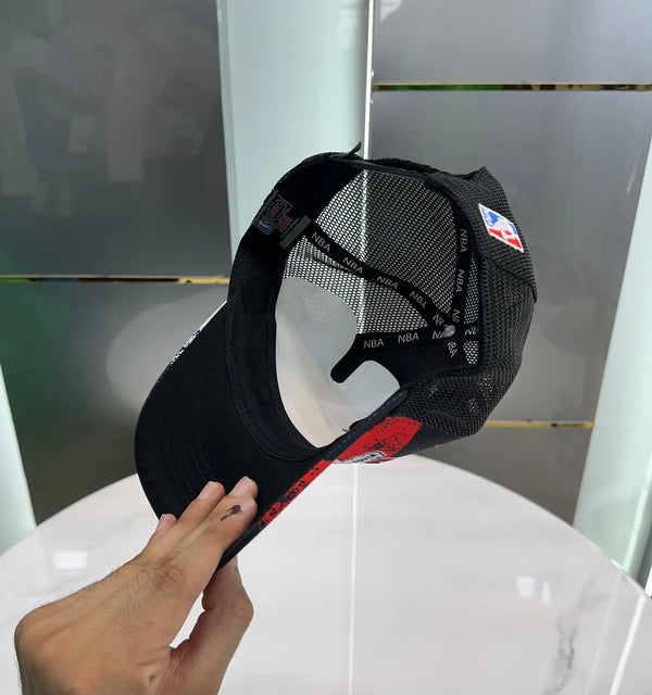 NBA Black Orange 002 Premium Imported Cap
