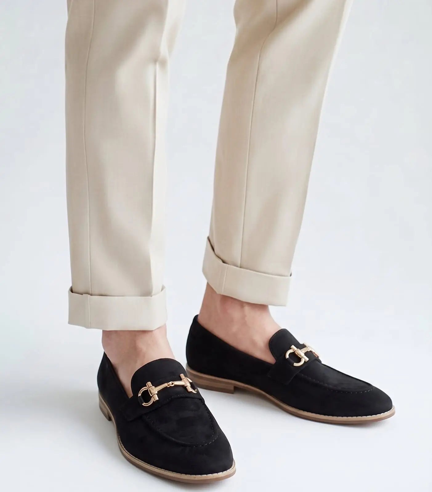 Salvatore Ferragamo Black Premium Wooden Sole Formal Loafer