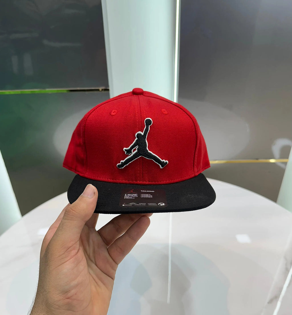 Jordan Red Black 001 Premium Imported Cap
