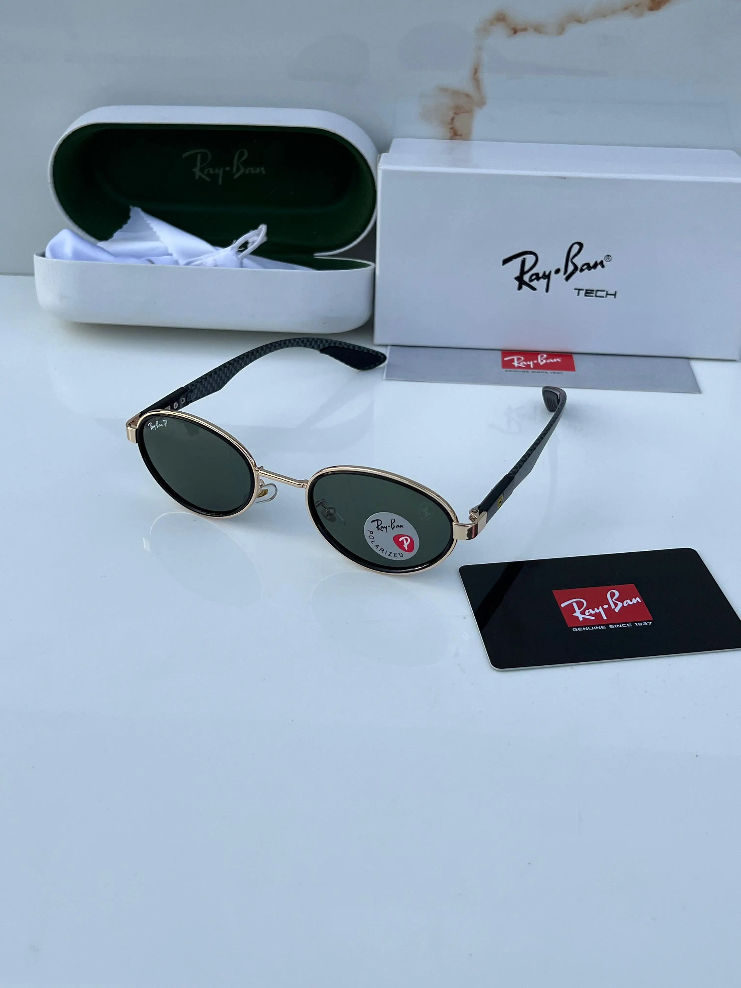 Rayban_82006_gold_green Main image