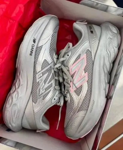 New_Balance Ganni X Fresh Foam Grey Quill Women Shoes