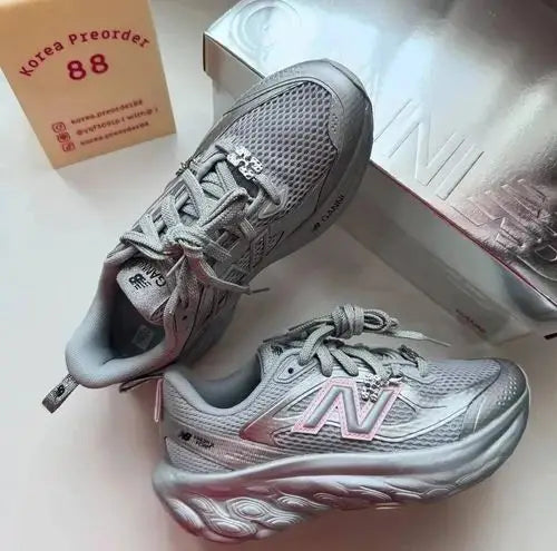 New_Balance Ganni X Fresh Foam Grey Quill Women Shoes
