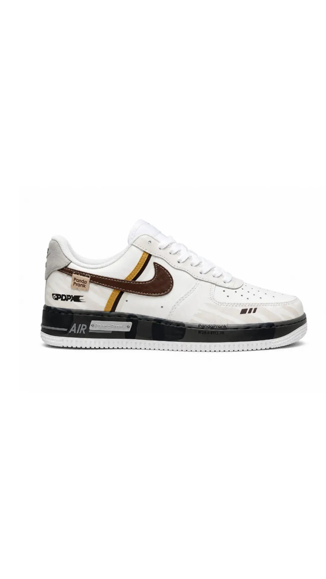 Nike_Airforce 1 Low Panda Prank Fog Wrapped Mens Sneakers