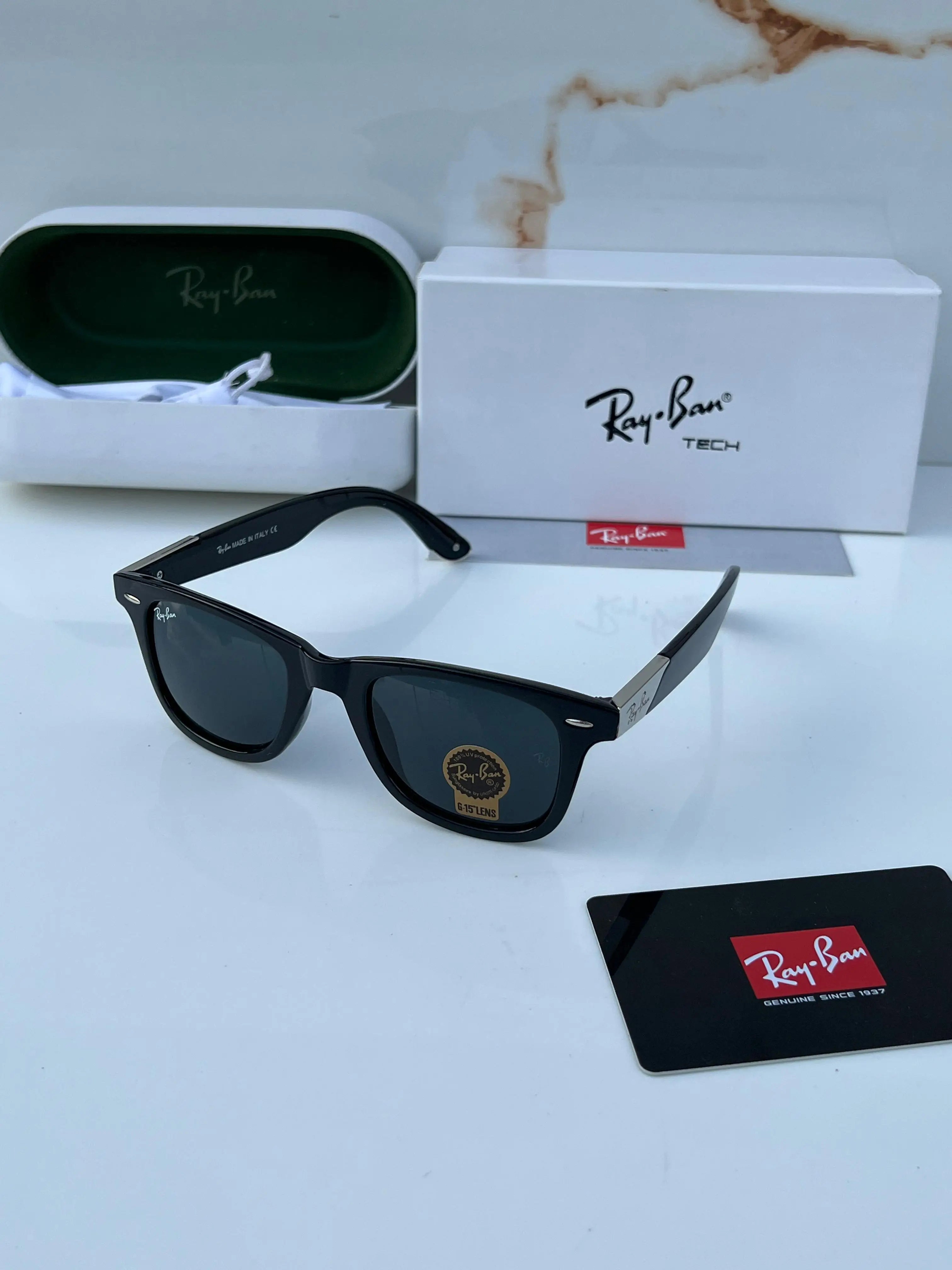 Rayban_2157_black_silver Main image