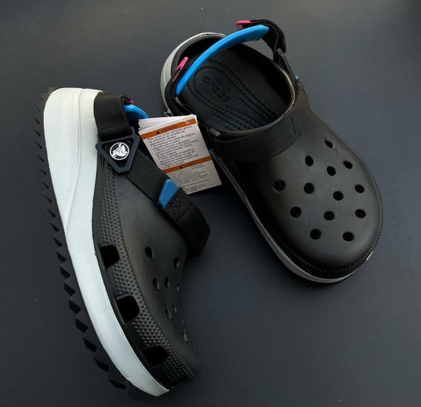 Crocss Classic Hiker Clogs Black blue