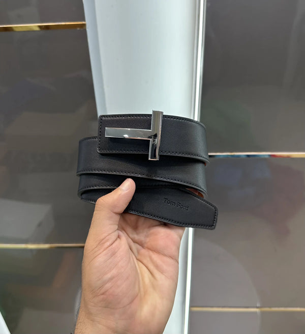 Tomfor d Silver Premium Imported Belt