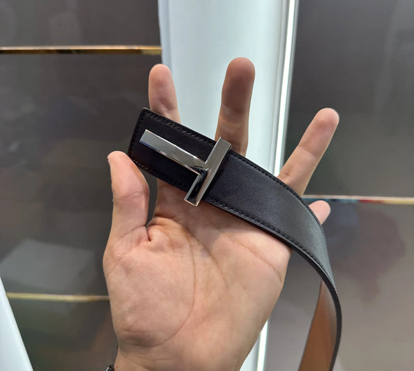 Tomfor d Silver Premium Imported Belt