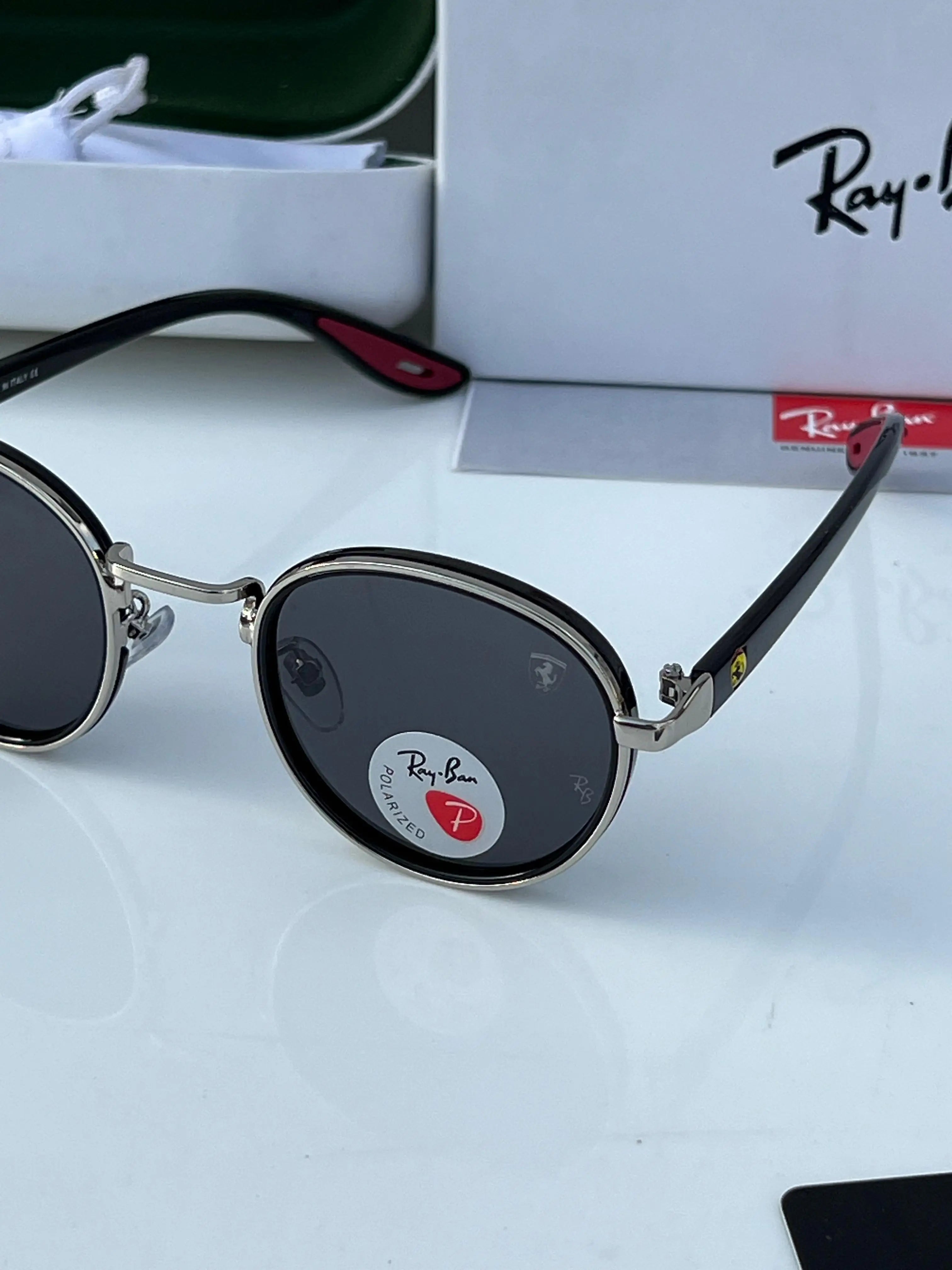 Rayban_7625_silver_black Secondary image