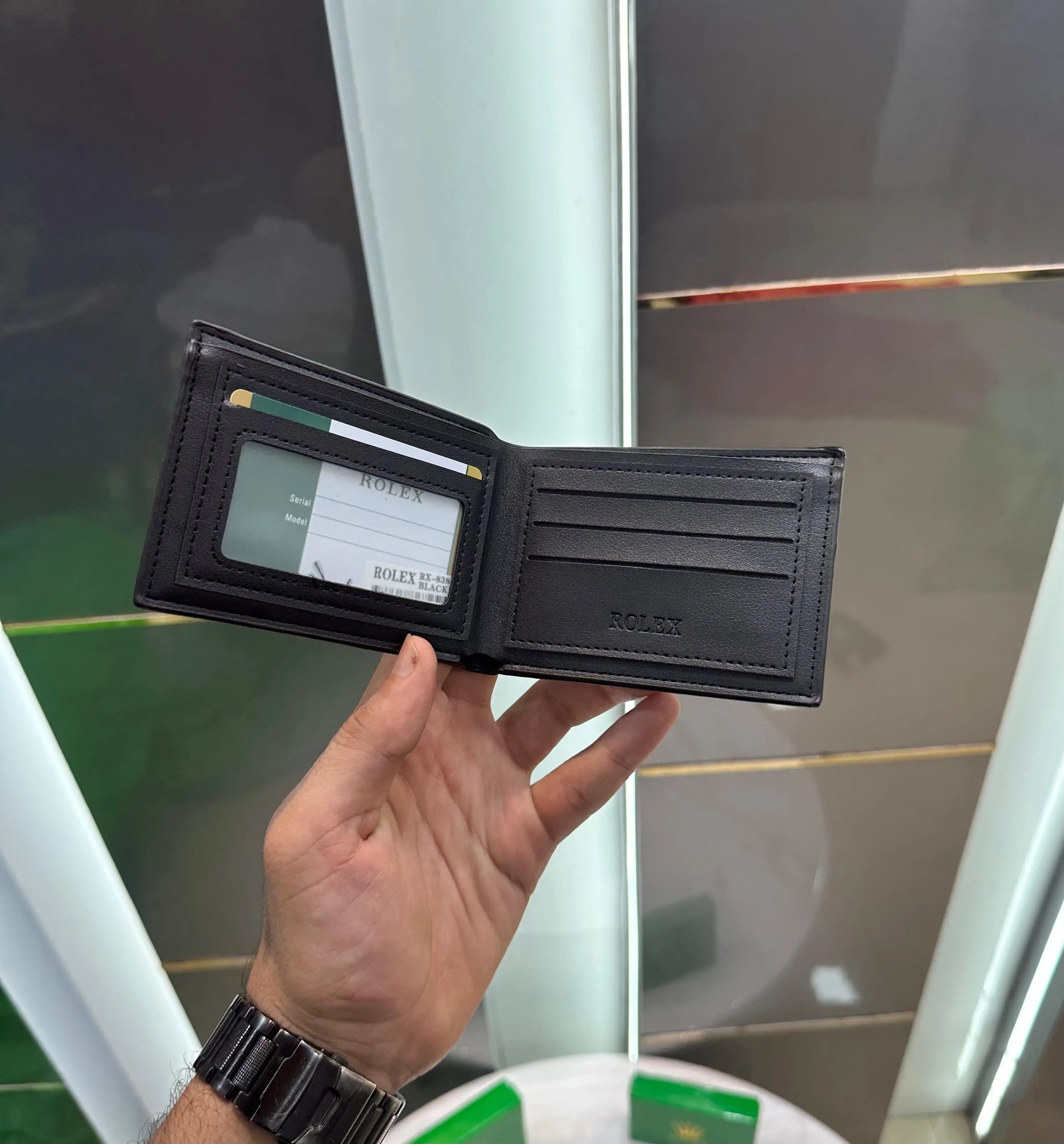 Role x  Black Premium Wallet