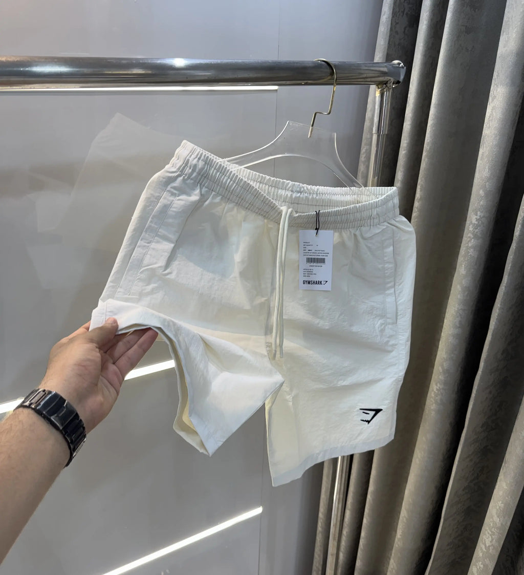 Gym Shark White Limited Edition Premium 🩳 Shorts