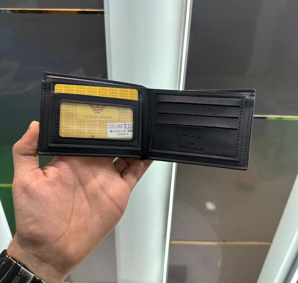 Giorgio Arman i Black Premium Wallet