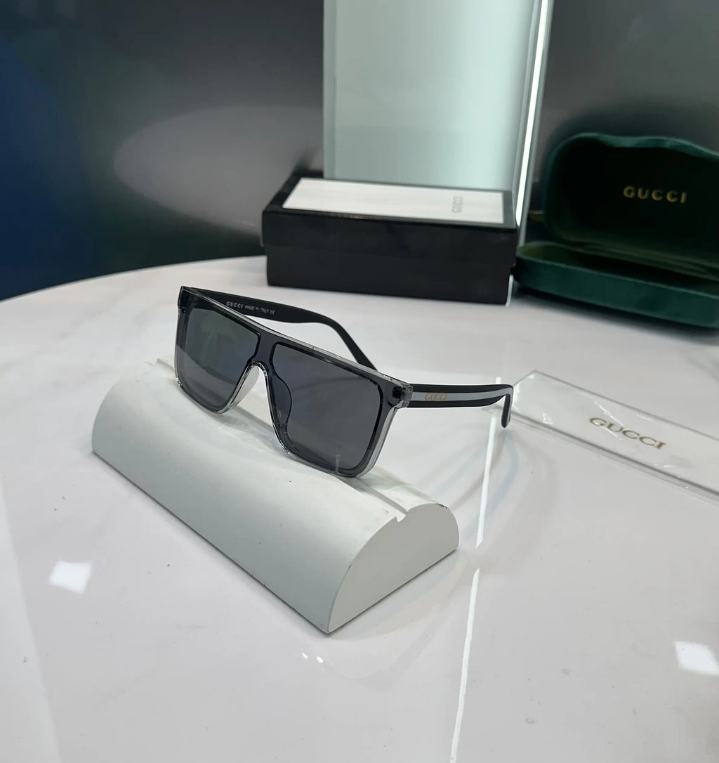 Gucc i Grey Black Classic Premium Shades 2639