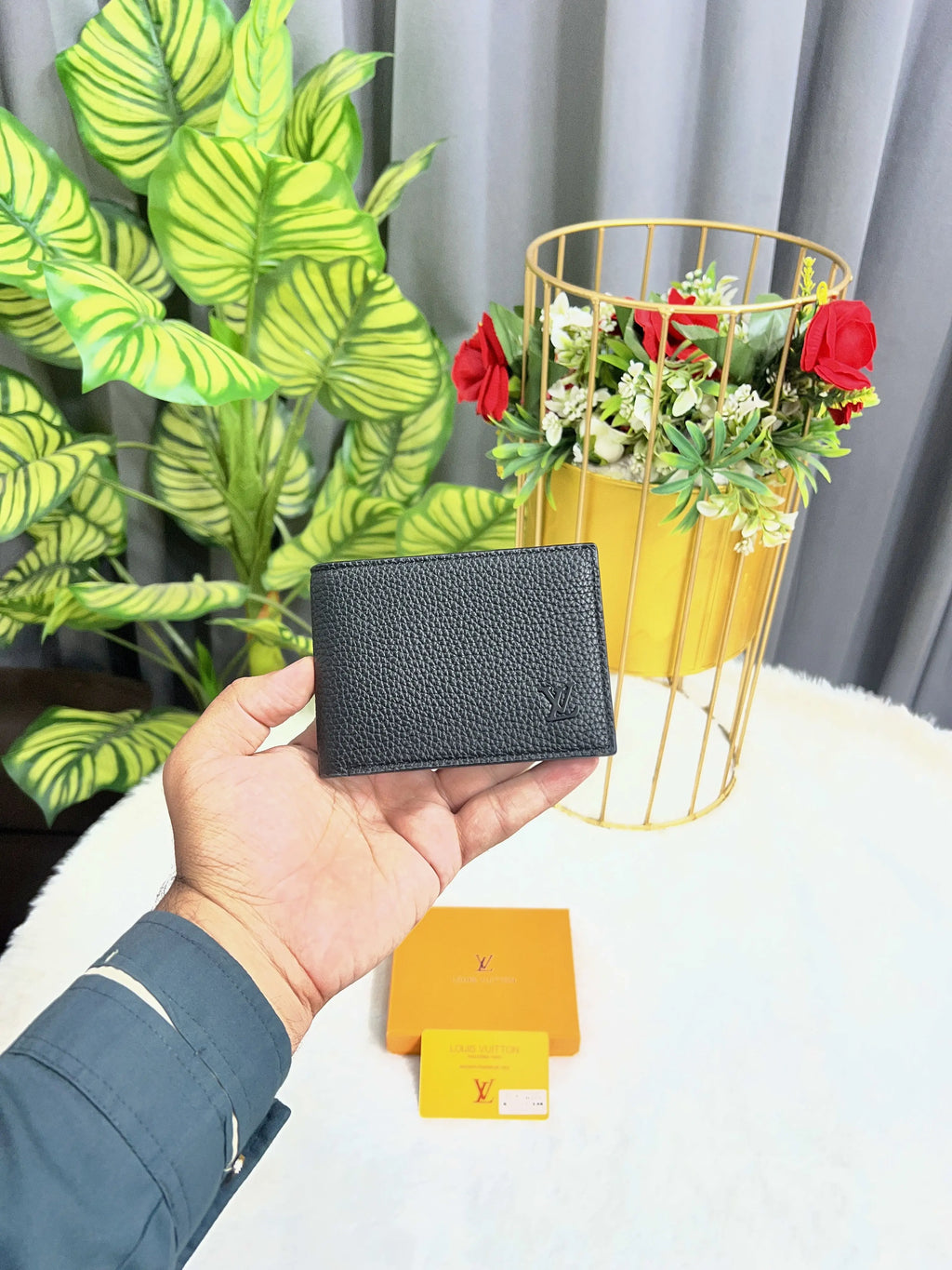 LV LOUIS VUITTON PREMIUM QUALITY IMPORTED WALLET WITH OG BOX