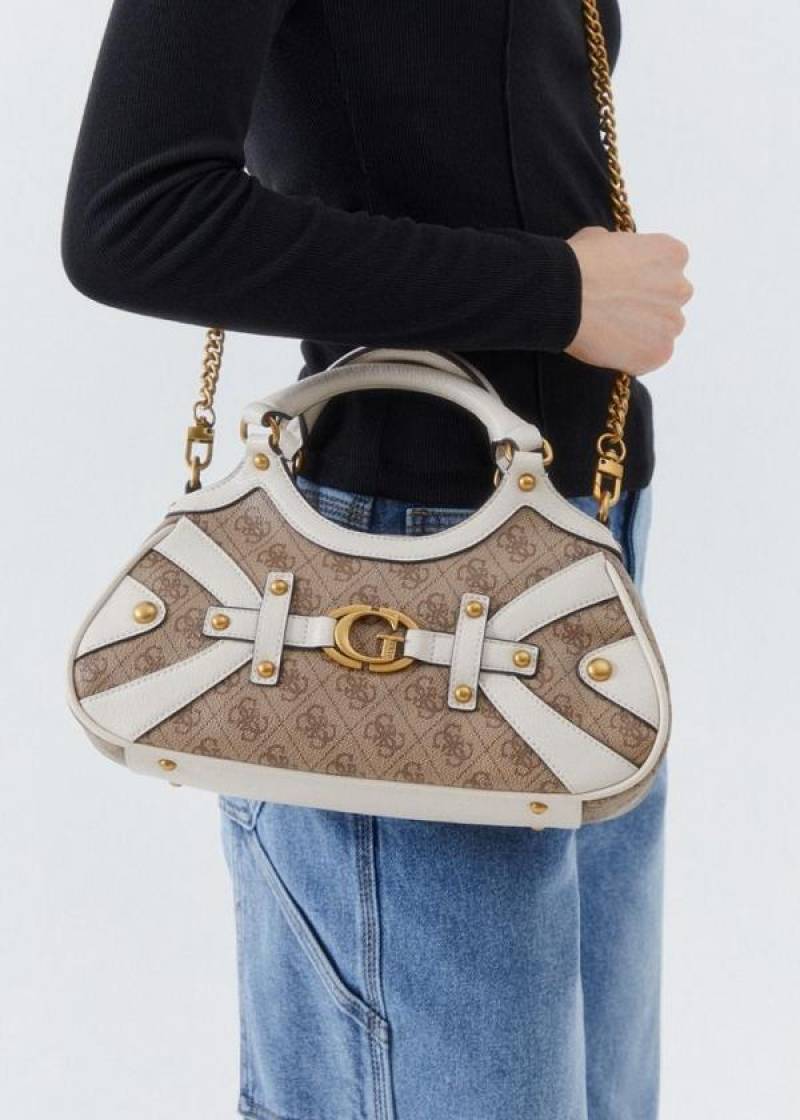 GUESS MINTHA SATCHEL HAND BAG WITH OG BOX - G28