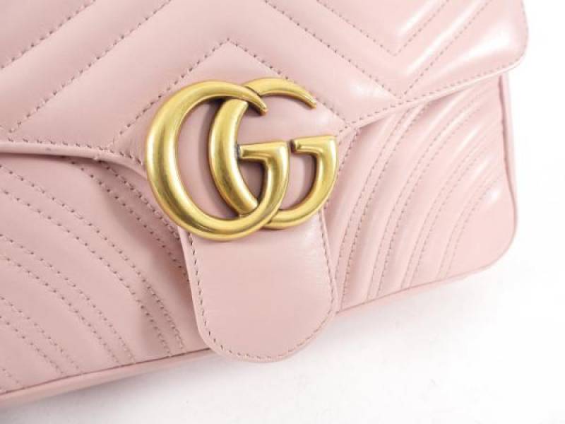 GUCC_I GG MARMONT PINK COLOUR WITH OG MAGNET BOX & DUST COVER HEAVY PREMIUIM QUALITY - 1732