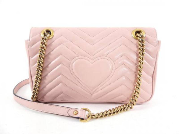 GUCC_I GG MARMONT PINK COLOUR WITH OG MAGNET BOX & DUST COVER HEAVY PREMIUIM QUALITY - 1732