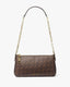 MICHAE_L KORS EMPIRE MEDIUM WITH MAGNETIC BRAND BOX & BILL DUST BAG & CARRY BAG - SIGNATURE LOGO CHAIN LINK POCHETTE - 1088