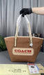 COAC_H LEATHERWARE TOTE BAG WITH DUST BAG & BILL - C-90
