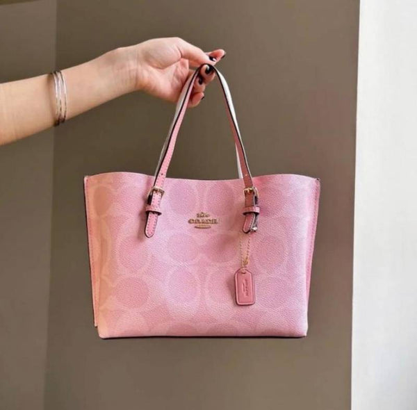 COAC_H MOLLIE SMALL TOTE BAG WITH OG BRAND BOX & DUST BAG HEAVY QUALITY