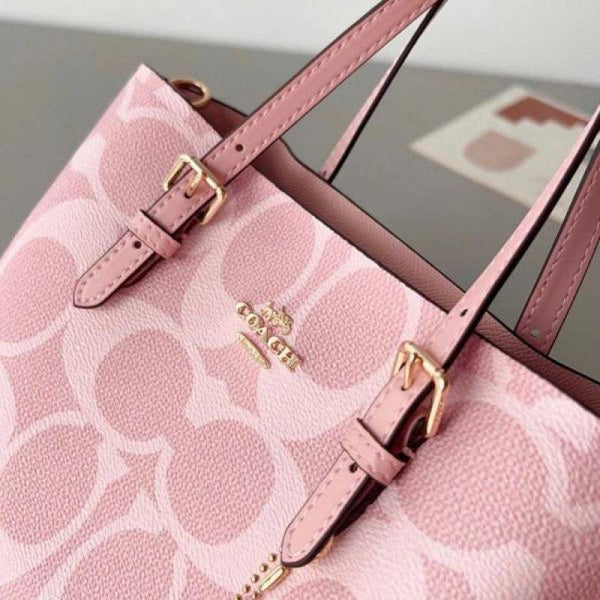 COAC_H MOLLIE SMALL TOTE BAG WITH OG BRAND BOX & DUST BAG HEAVY QUALITY