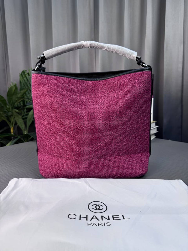CHANE_L DEAUVILLE TOTE BAG RED COLOUR - C8308