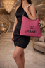 CHANE_L DEAUVILLE TOTE BAG RED COLOUR - C8308