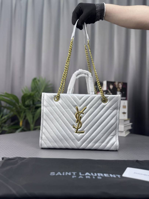 YSL SAINT LAURENT BAG IN CALSFIN LEATHER - 9521