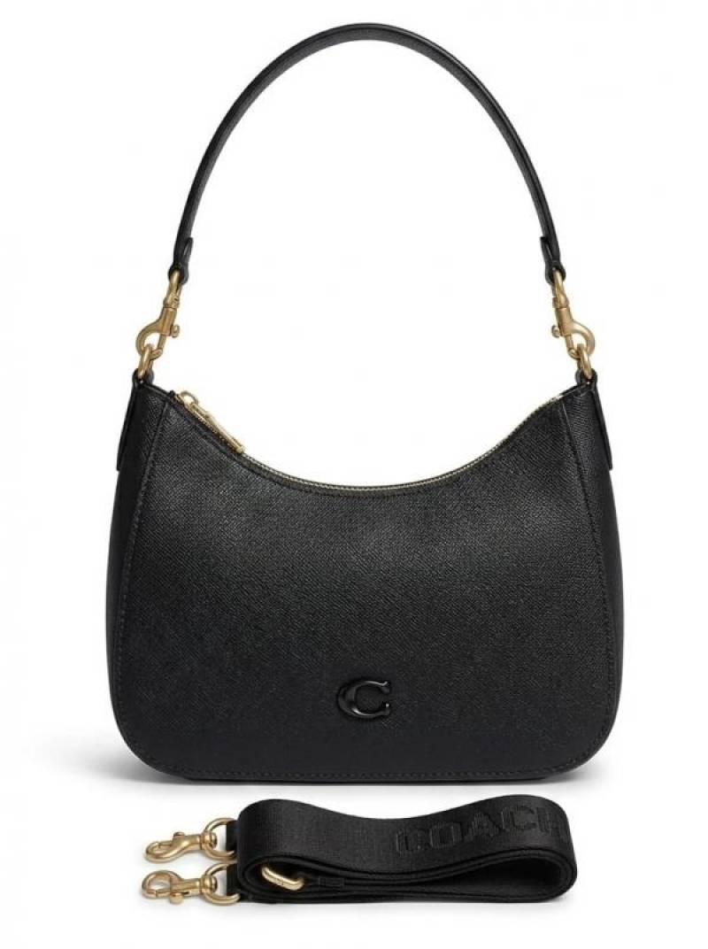 COAC_H JULEIT LEATHER SHOULDER BAG WITH DUST BAG & OG MAGNET BOX - 2030