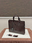 MONT BLANC BROWN BRANDED PREMIUIM LEATHER LAPTOP BAG - F-6626-5