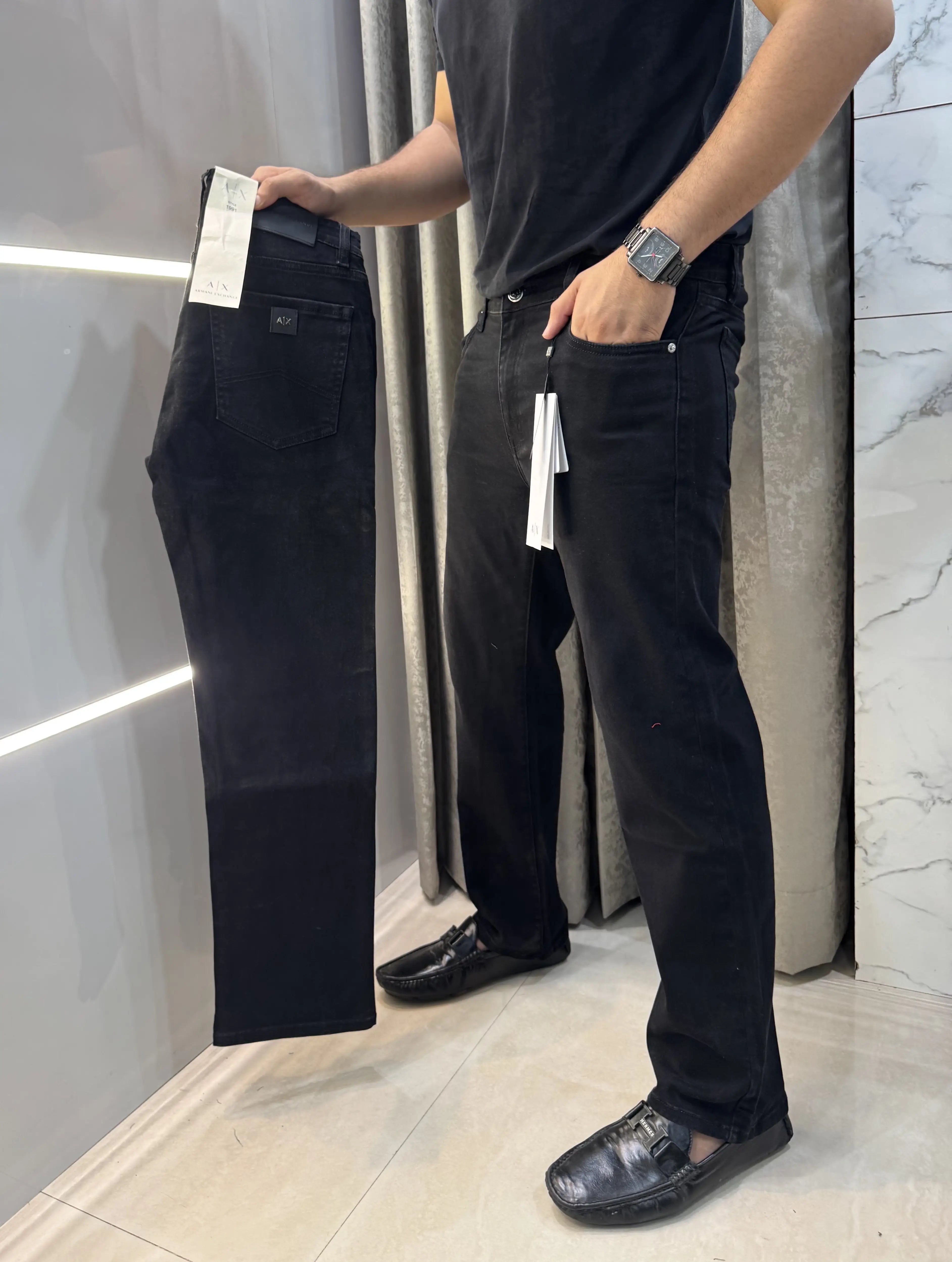Arman i Exchange Black Imported Denim Secondary image