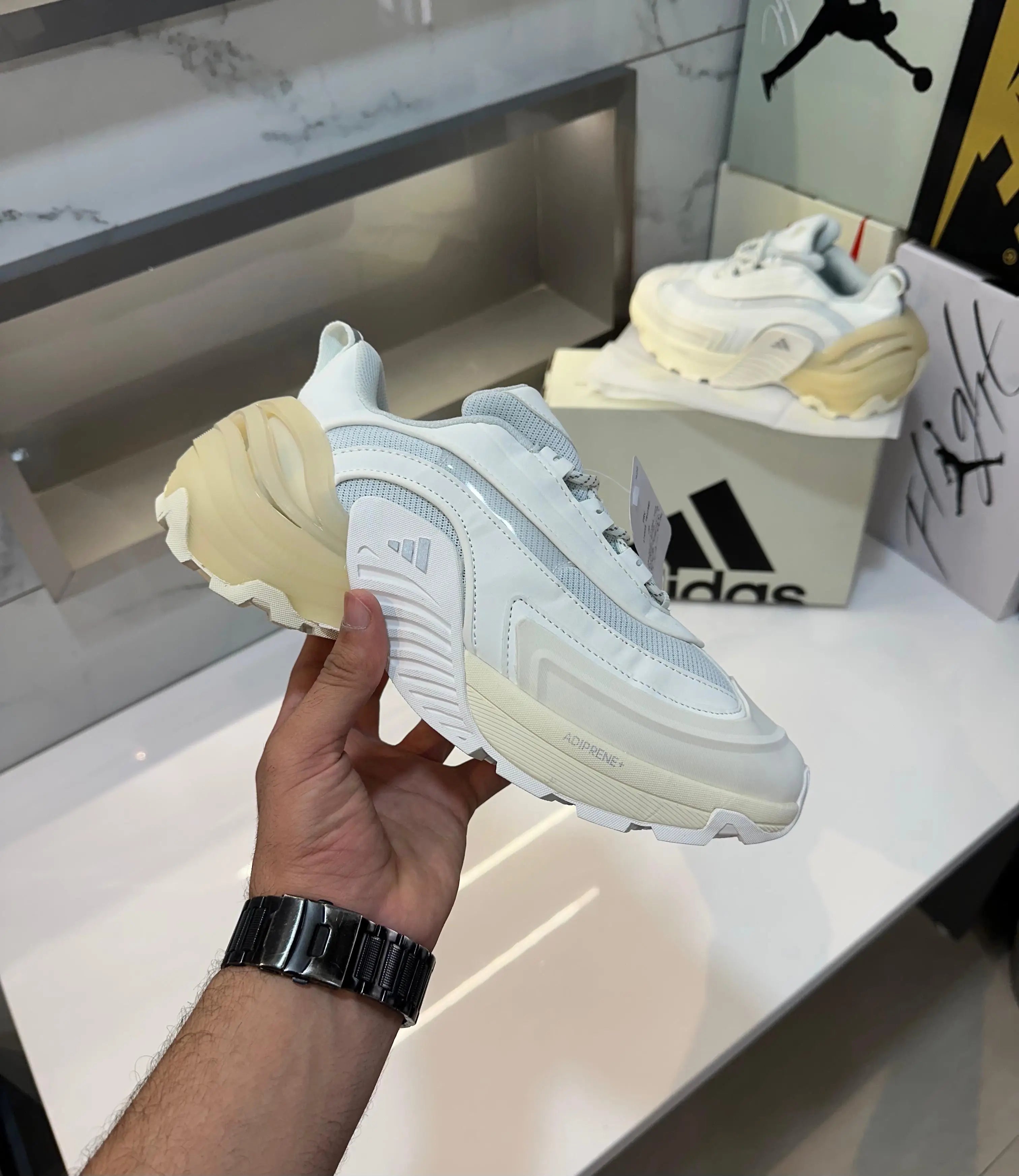 Adidas Wonder Runner Turbo FOS White Shoes