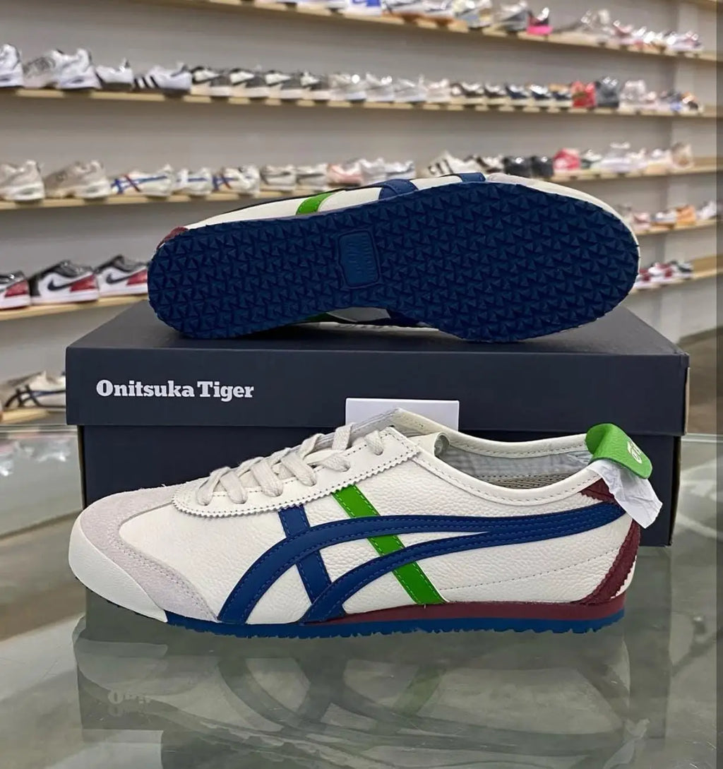 Onitsuka Tiger Mexico 66 Blue Green White For Mens