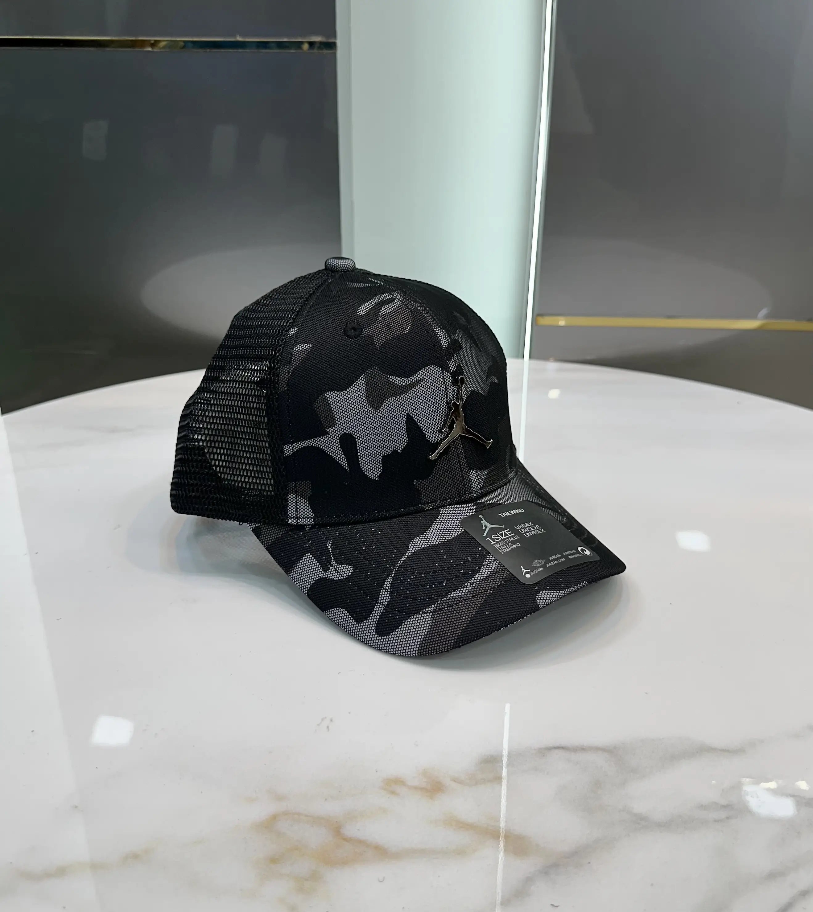 Jorda n Military Grey Printed Premium Imported Cap