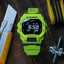 Casio G Shock GBD 200 9DR Digital Dial Lime Green