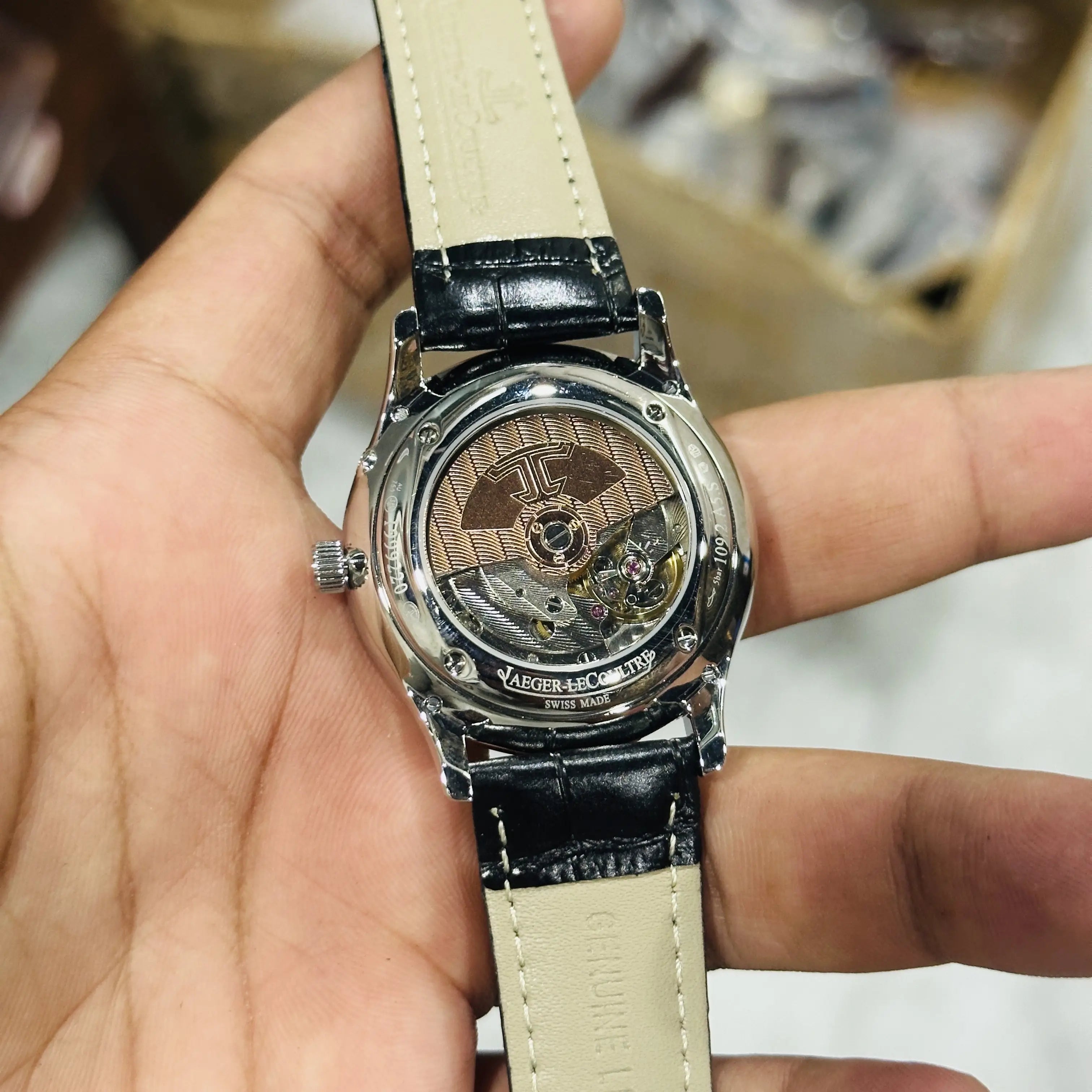 Jaeger Le Coultre Master Ultra Thin Power Reserve