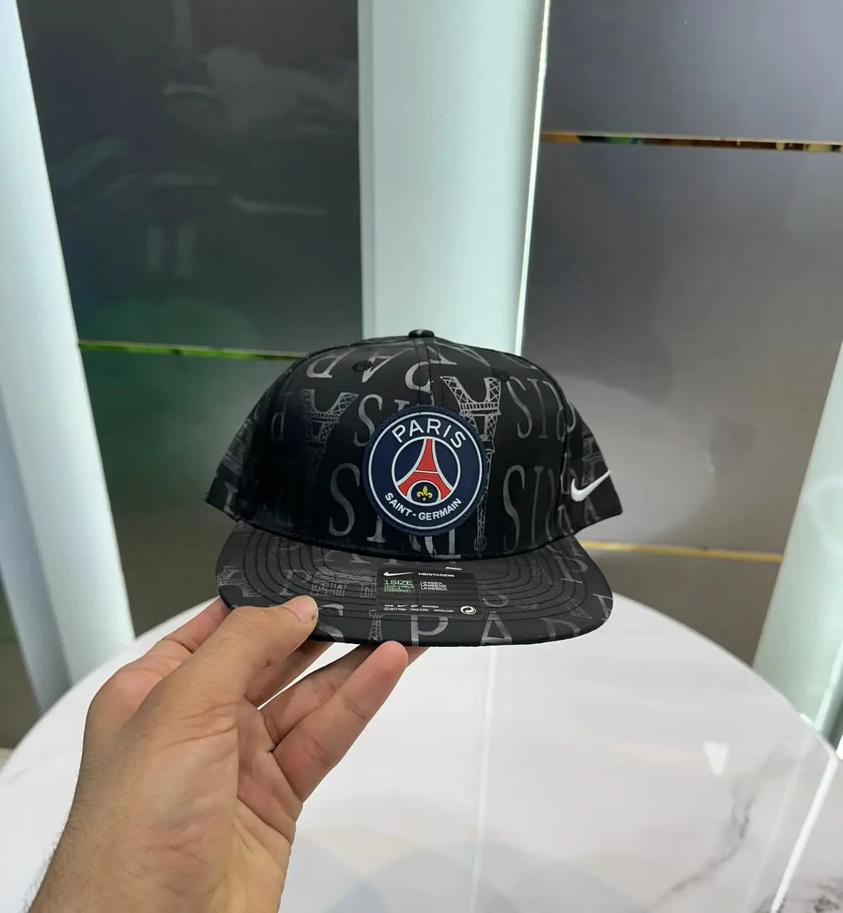 PSG Black 002 Premium Imported Cap