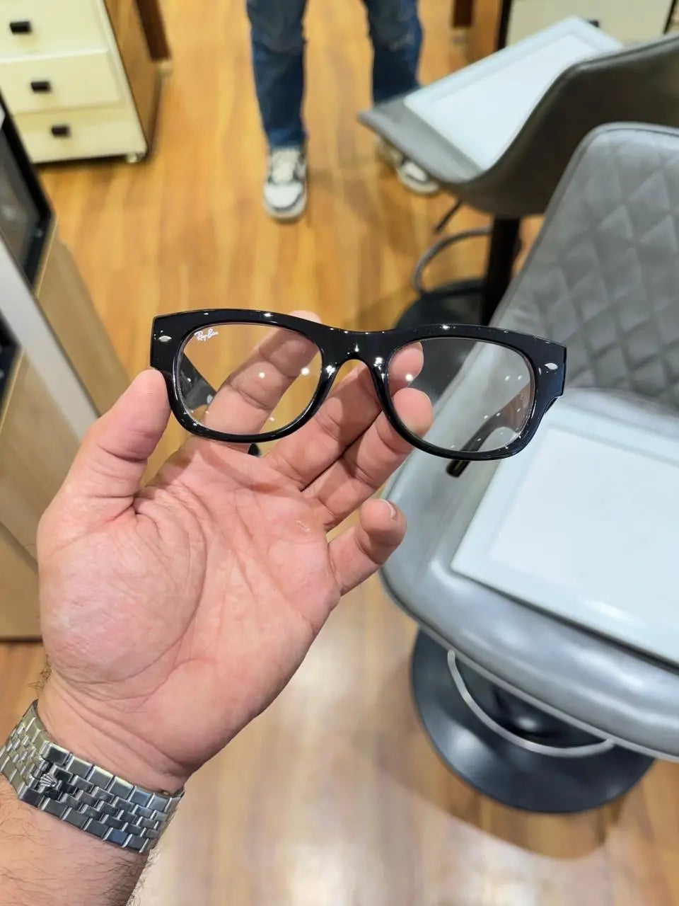Rayban_0832_black_plano